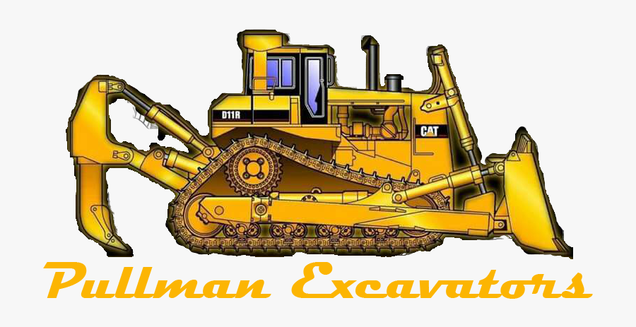 Bulldozer, Transparent Clipart