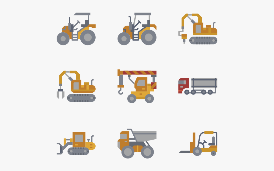 Construction Car - Bulldozer Png Top Down, Transparent Clipart