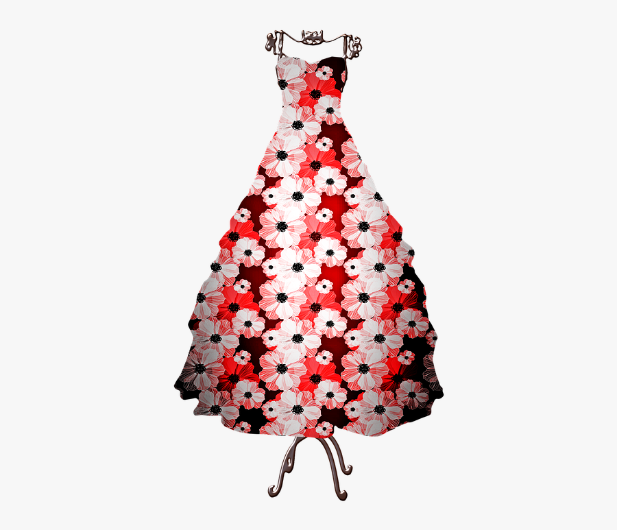 Dress, Dress Form, Form, Fashion, Girl, Female, Vintage - Christmas Tree, Transparent Clipart