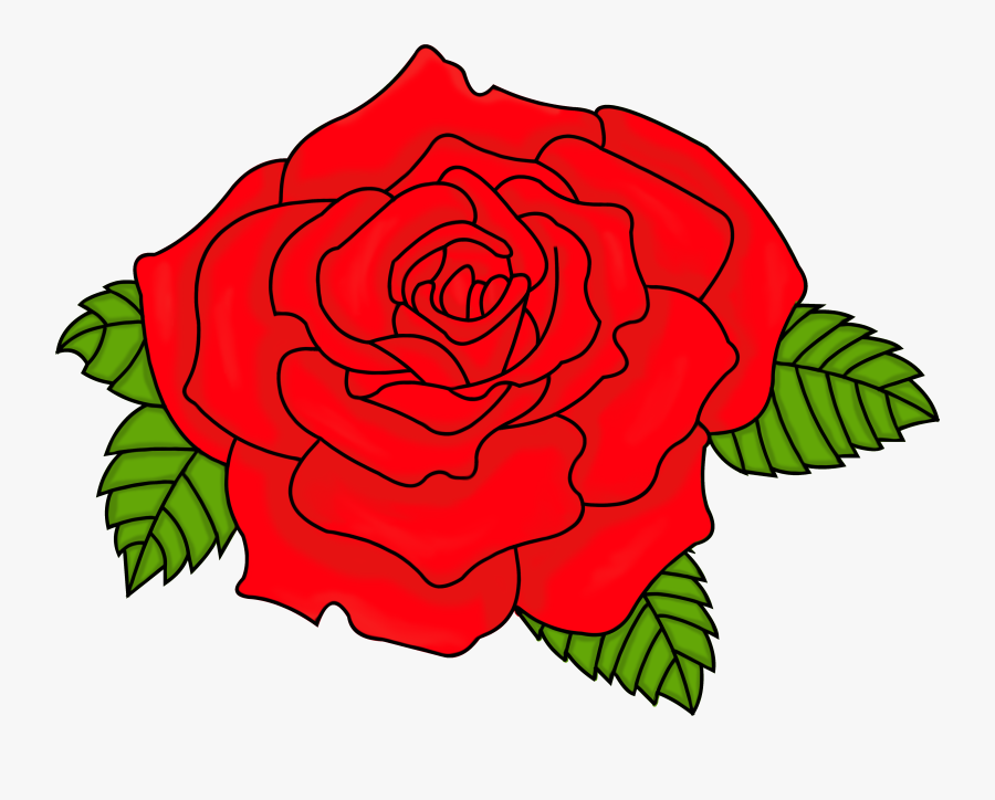 Red Rose Icon Png, Transparent Clipart