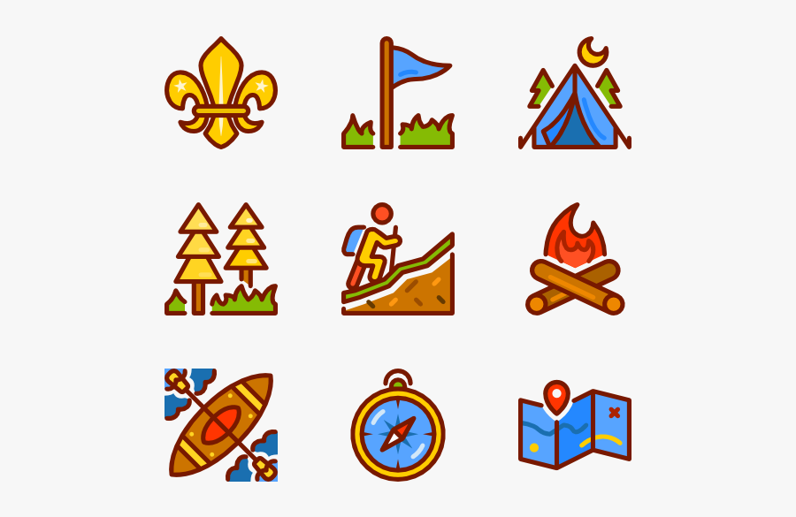 79 Free Vector Icons - Scout Icons, Transparent Clipart