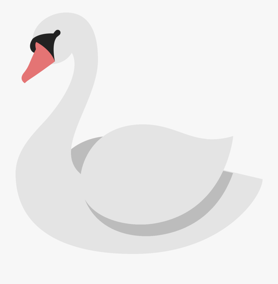 Fur Vector Swan Feather Swan- - Swan Icon Png, Transparent Clipart