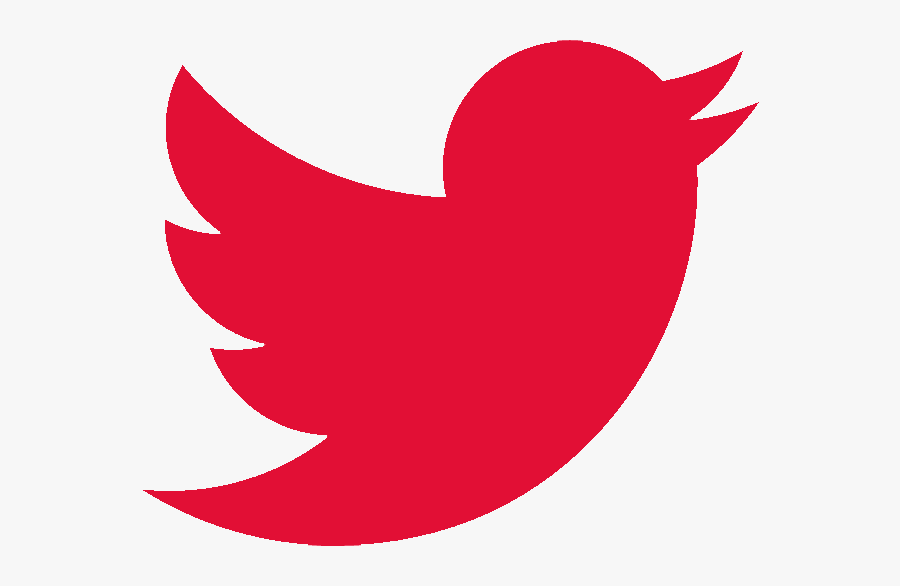 Red Twitter Png, Transparent Clipart