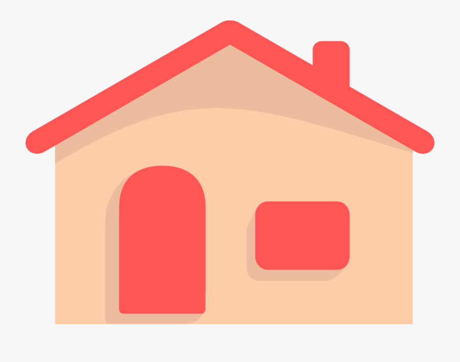 House Icon - Flat Home Png Icon, Transparent Clipart