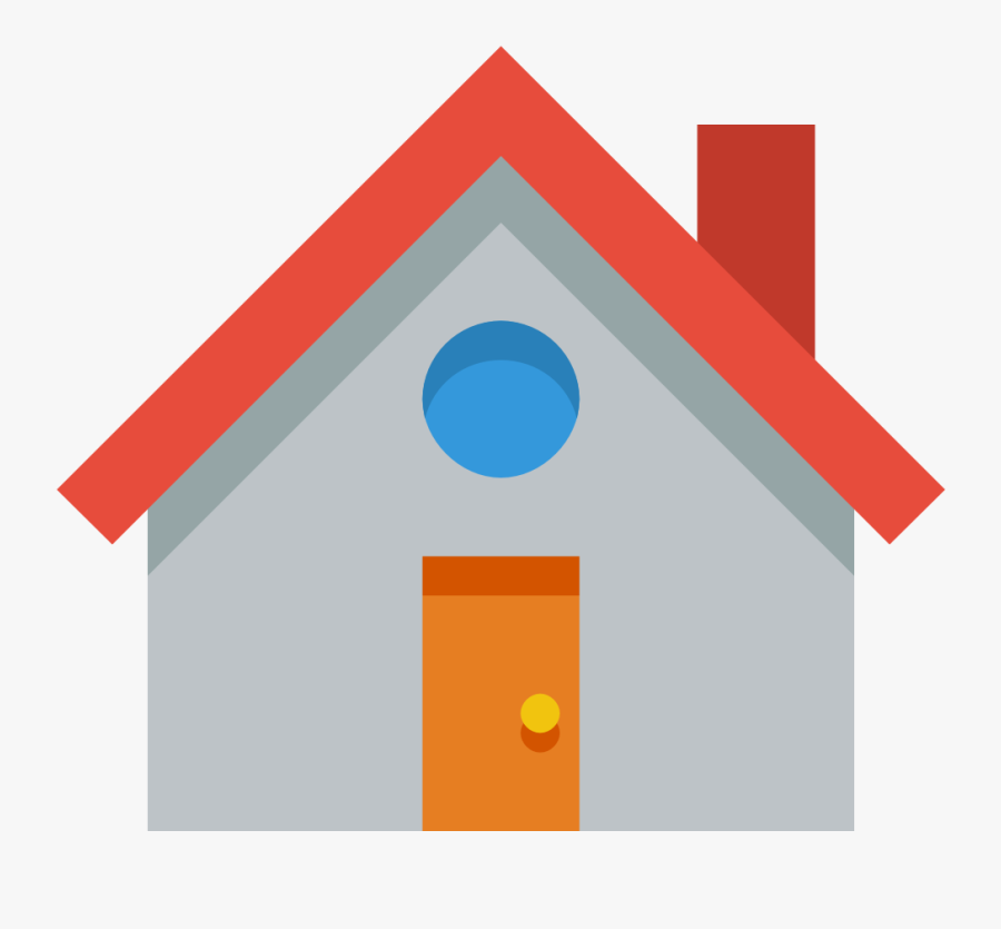 House Flat Icon Png Clipart , Png Download - House Icon, Transparent Clipart