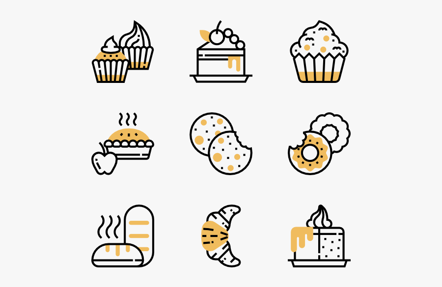 Bakery - Bakery Icons Png, Transparent Clipart