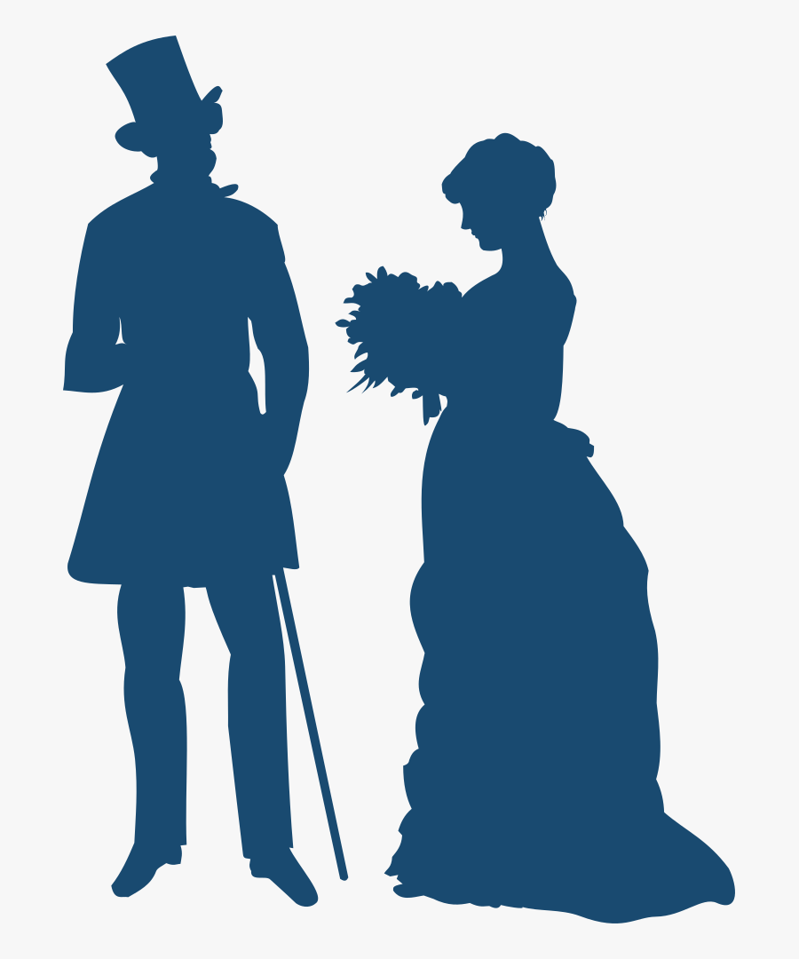 Old-fashioned Couple - Pride And Prejudice Png, Transparent Clipart