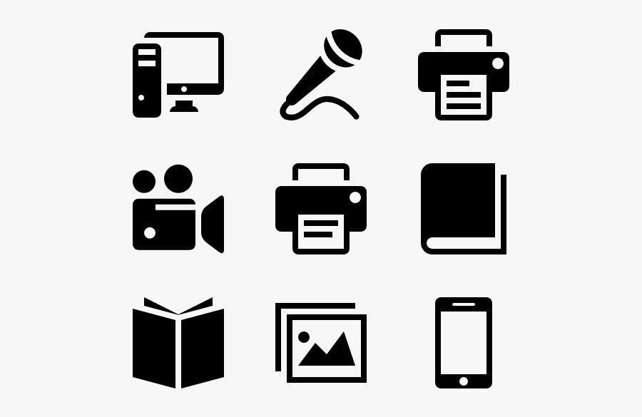 Simpleicon Multimedia - Transparent Background Travel Icons, Transparent Clipart