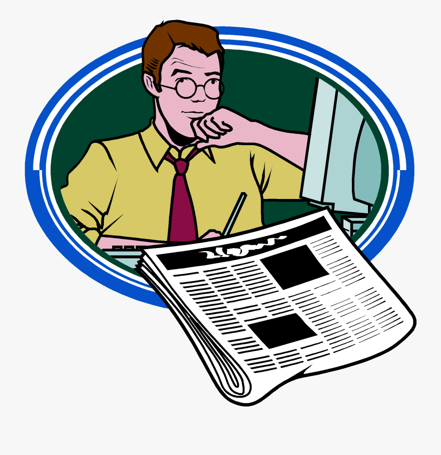 Newspaper Clipart Newspaper Editor, Transparent Clipart