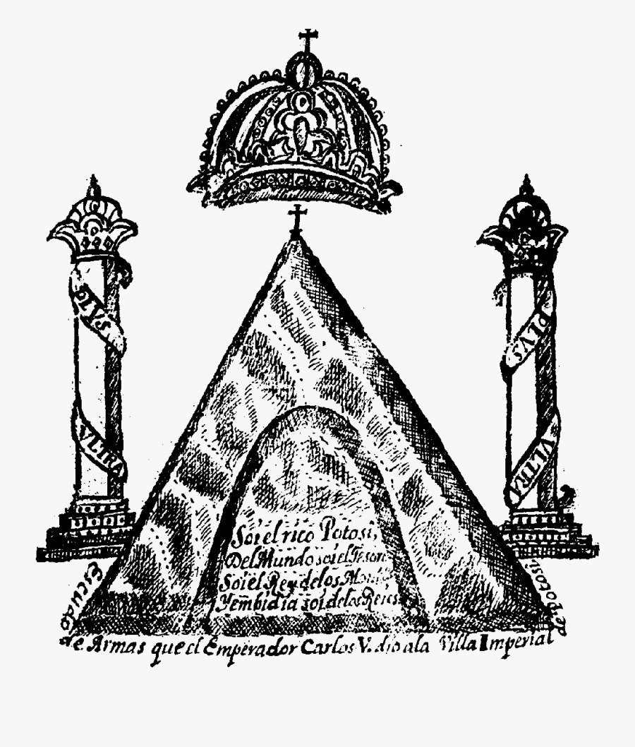“escudo De Armas Que El Emperador Carlos V - Historia De La Villa Imperial De Potosi, Transparent Clipart
