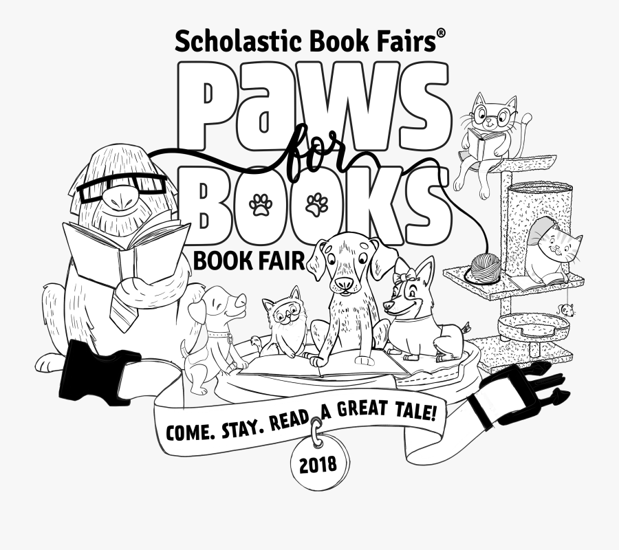 Transparent Scholastic Book Fair Clipart - Visit To A Book Fair For Class 4, Transparent Clipart