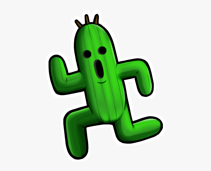 Angry Cucumber - Cactus, Transparent Clipart