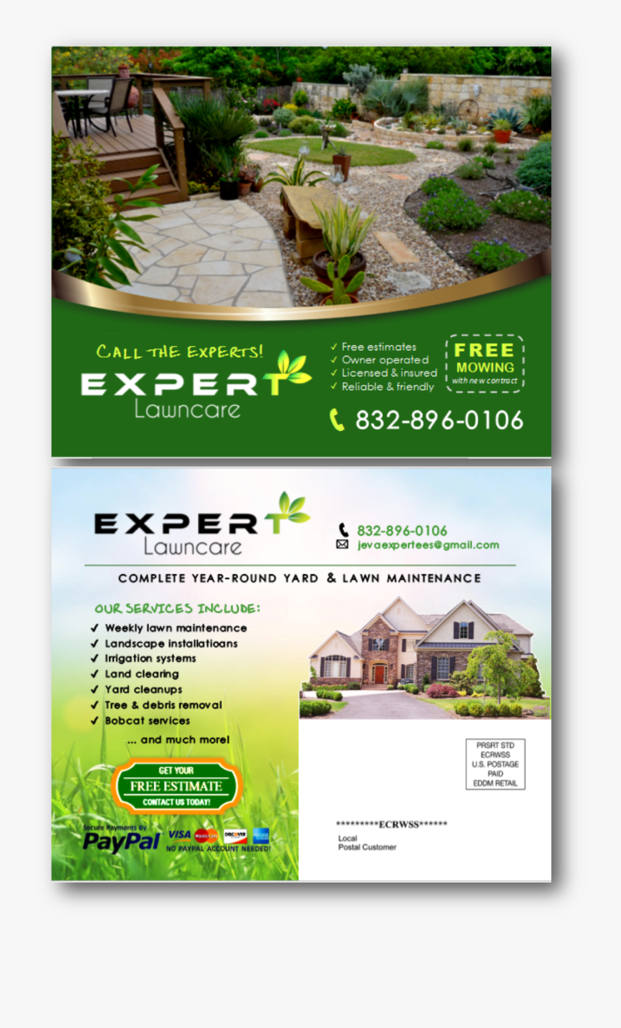 Clip Art Lawn Care Flyer Examples - Southwest Style Landscaping, Transparent Clipart