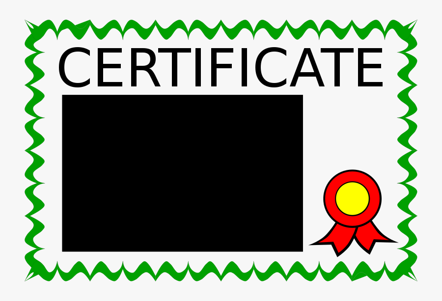 Certificate In Colour - Certificate Clip Art , Free Transparent Clipart ...