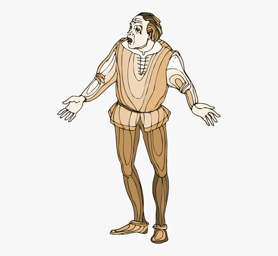 Art,trunk,fashion Illustration - Merchant Of Venice Animated Character, Transparent Clipart