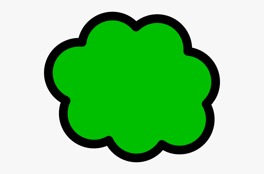 Clip Art Free Images Of Spacehero Green Clip Art At - Smoke Cloud Clipart, Transparent Clipart