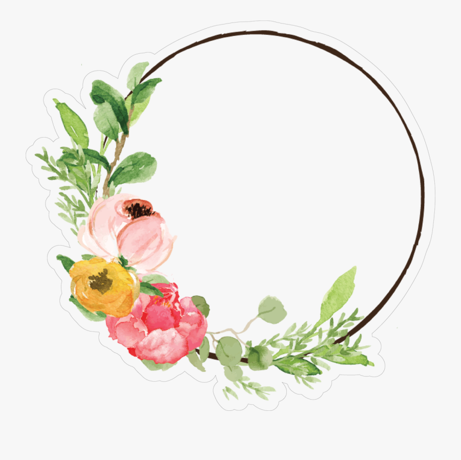 36+ Transparent Background Simple Flower Wreath Png Background