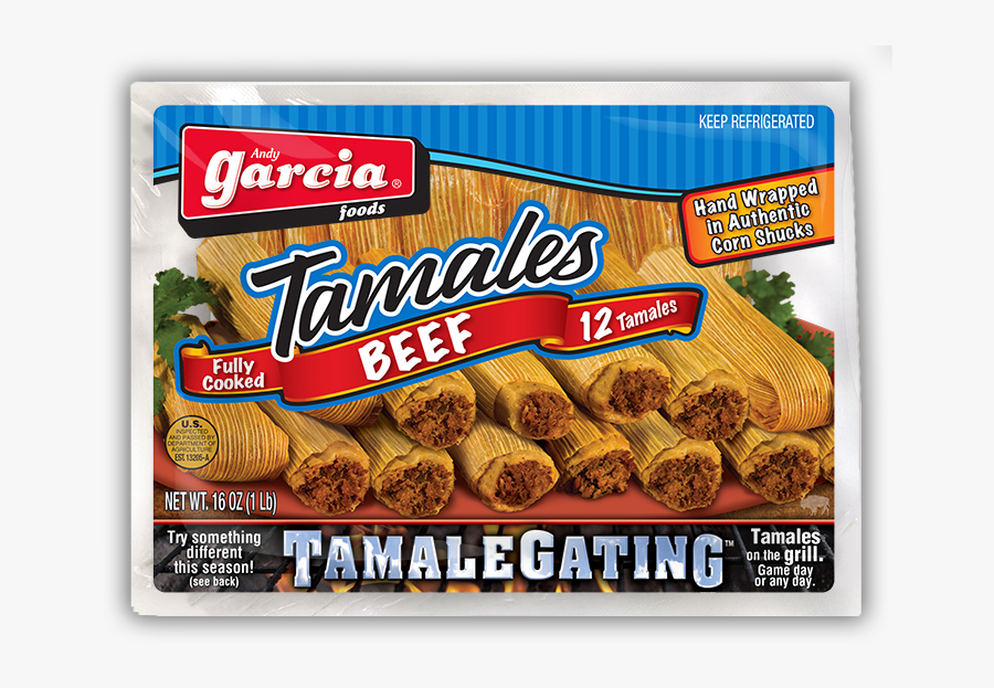 Garcia Beef Tamales - Snack, Transparent Clipart