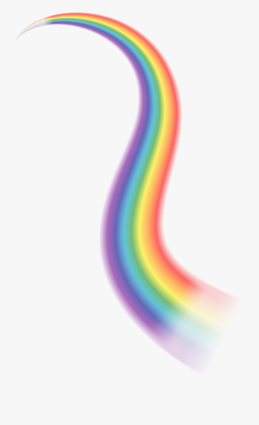 Rainbow Line Transparent Png, Transparent Clipart