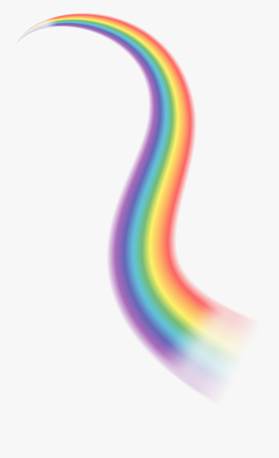 Rainbow Line Transparent Png , Free Transparent Clipart - ClipartKey