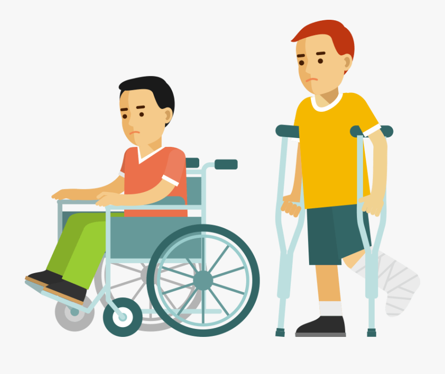 Image - Person With Disability Clipart, Transparent Clipart