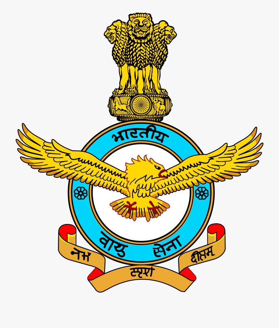 Logo Indian Air Force, Transparent Clipart