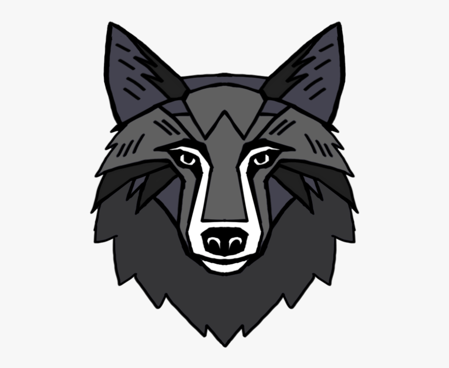 Black Wolf - Cartoon , Free Transparent Clipart - ClipartKey