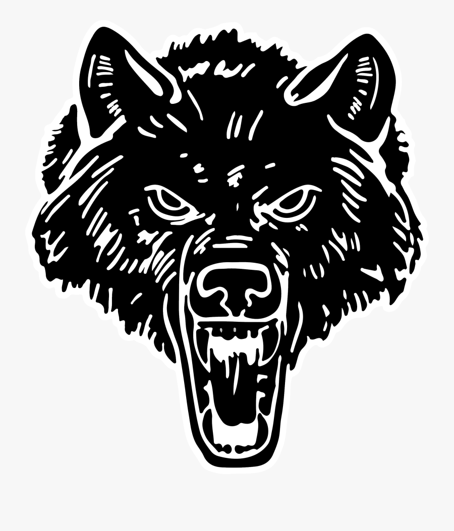 Wolf Head Png, Transparent Clipart