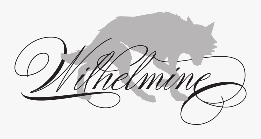 Wolf And Wilhelmine Logo, Transparent Clipart