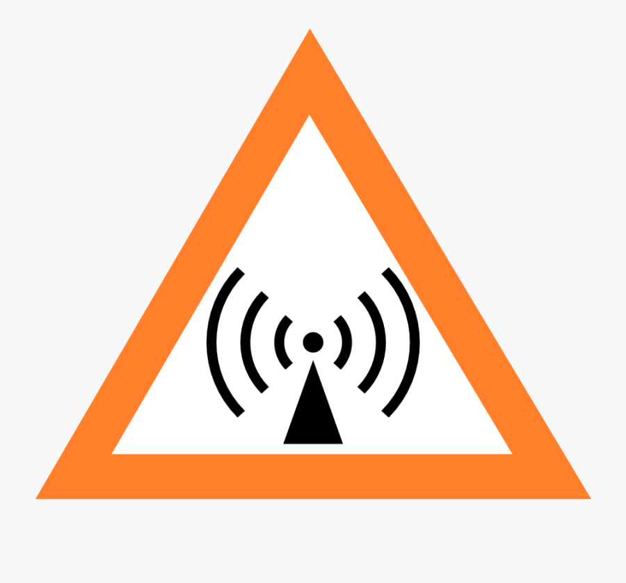 Radio Tower Logo - Non Ionizing Radiation Sign, Transparent Clipart