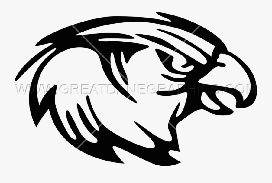 Eagle Head Production Ready - Illustration, Transparent Clipart