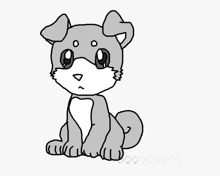 Puppy Dog Cute Drawing Clipart Whiskers Cat Award Ribbon - Cute Drawings Of Dog Clipart, Transparent Clipart