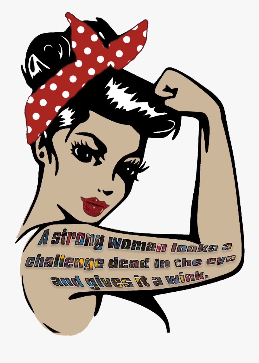 Download Rosie The Riveter Svg File , Free Transparent Clipart ...