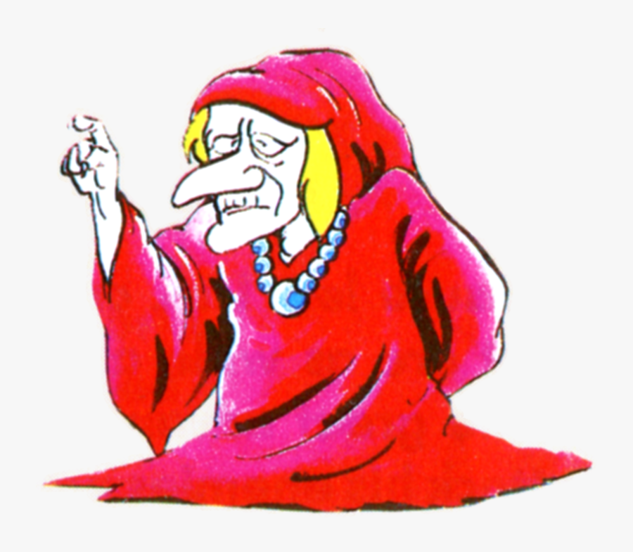 Tloz Old Woman Artwork - Old Woman Sprite, Transparent Clipart