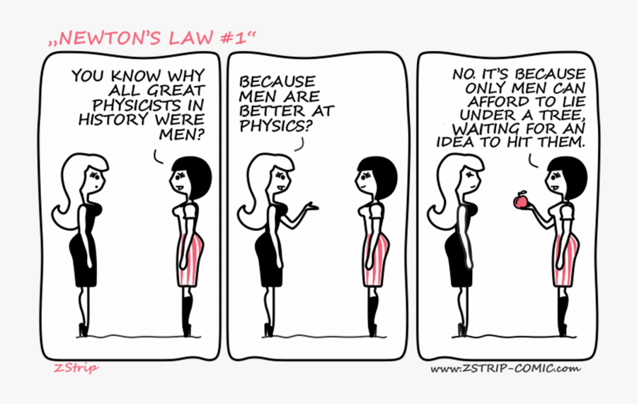 Cartoon Newton's Law Of Universal Gravitation , Free Transparent ...