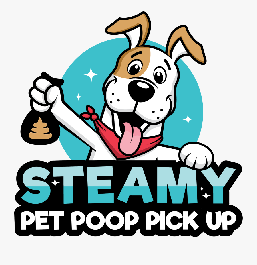 Steamy Pet Poop Pick Up Full Service Dog Poop Removal - Cartoon, Transparent Clipart