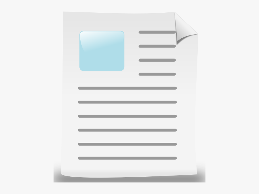 Document - Document Clip Art, Transparent Clipart