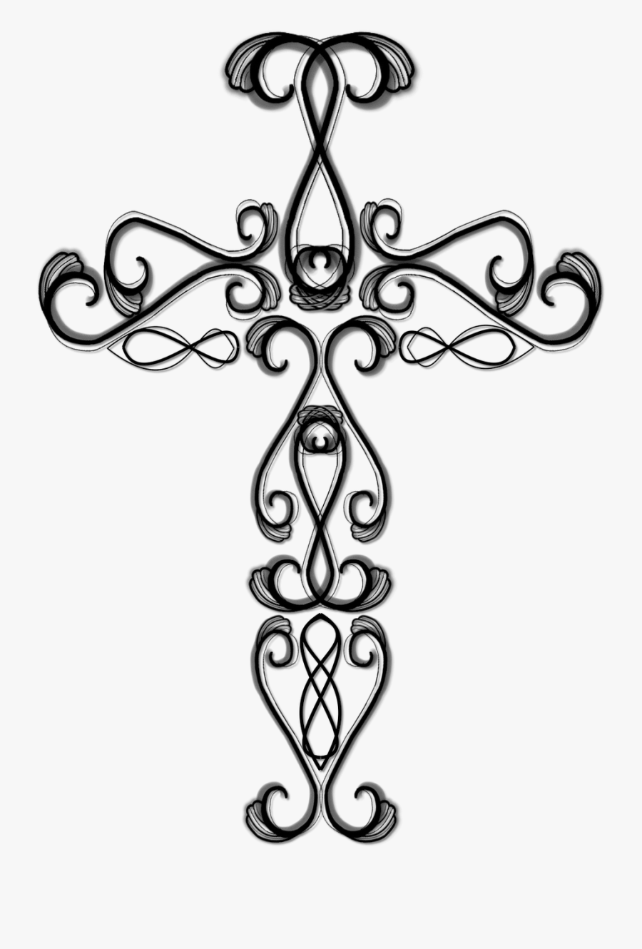 Transparent Triumphant Clipart - Cross Drawings, Transparent Clipart