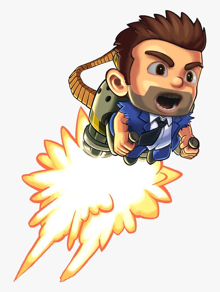 Barry Jetpack Joyride, Transparent Clipart