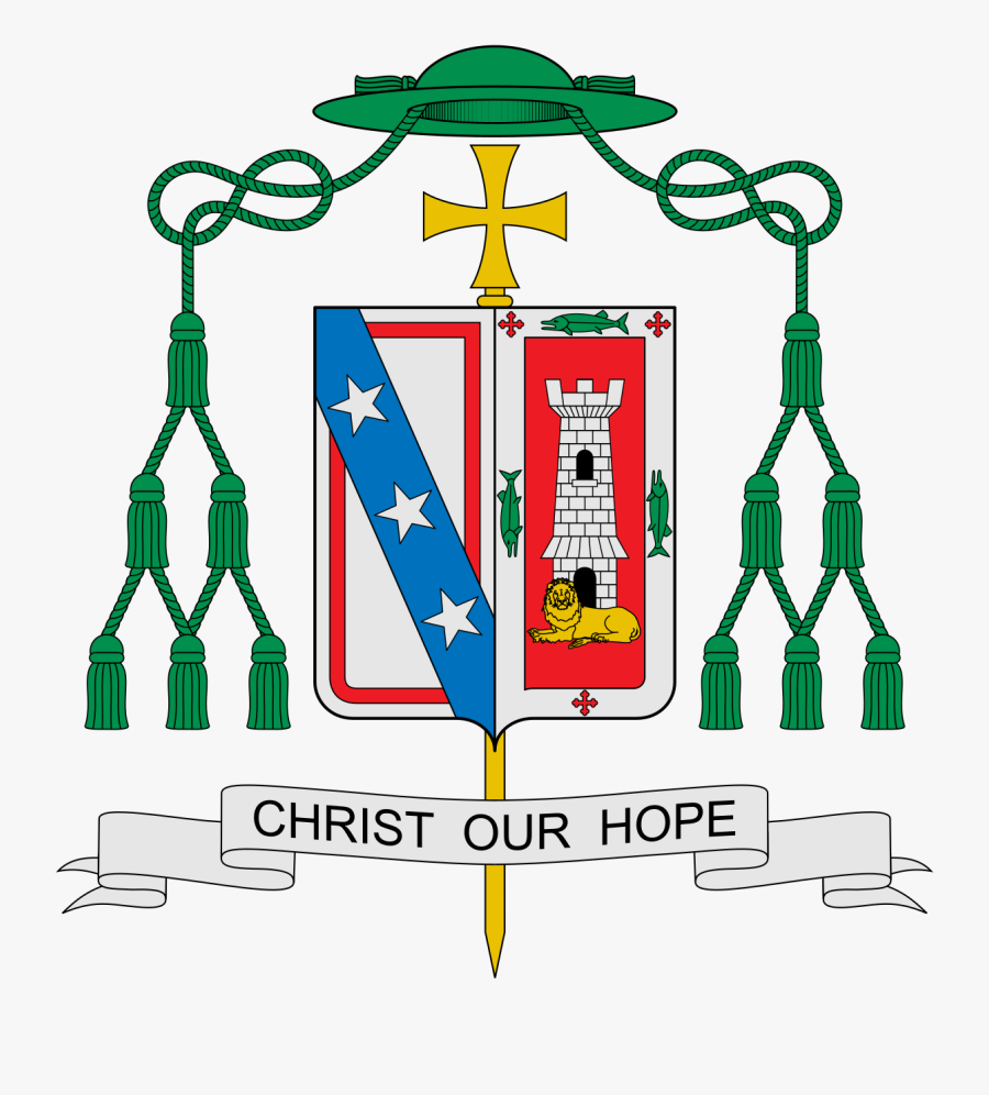 Archbishop John Carroll Coat Of Arms, Transparent Clipart