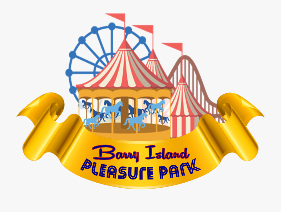 Barry Island Pleasure Park Logo, Transparent Clipart