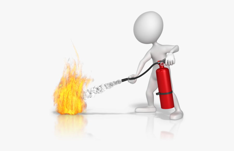 Fire Extinguisher Cartoon Gif, Transparent Clipart