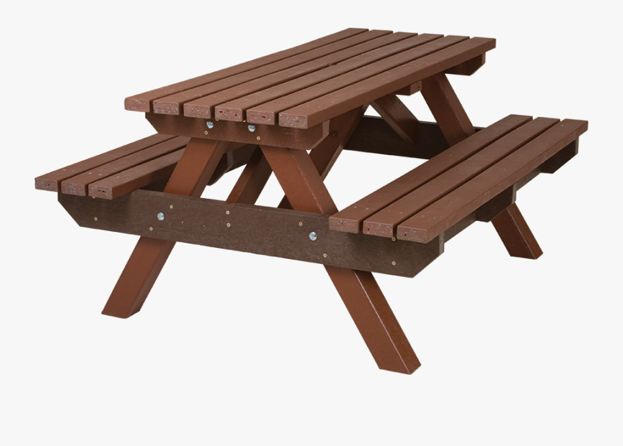 Standard Picnic Bench - Table And Bench Png, Transparent Clipart