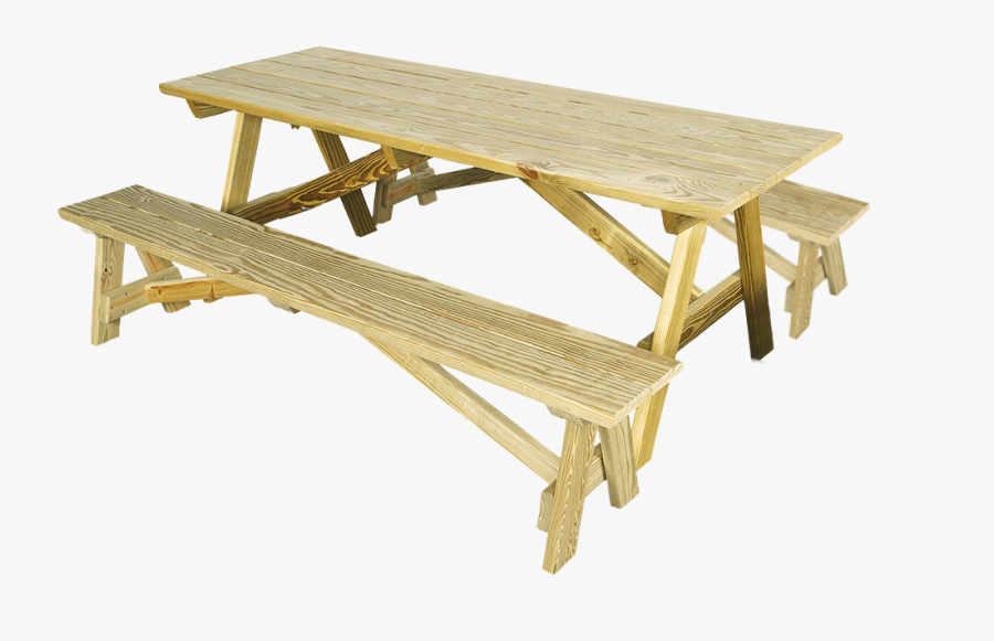 6 Foot 6 Inch Picnic Table - Cape Cod Picnic Tables, Transparent Clipart