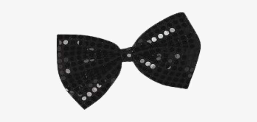 Clip Art Black Ribbon Bow - Bow Tie, Transparent Clipart
