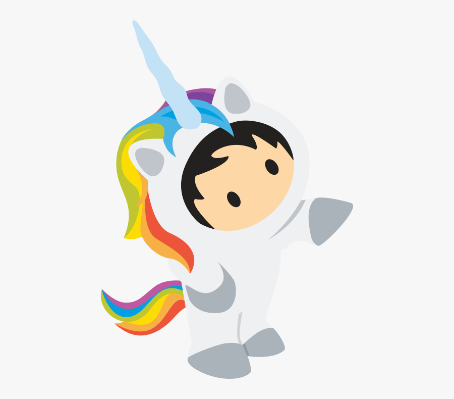 Daniel Peter On Twitter - Salesforce Astro Unicorn, Transparent Clipart