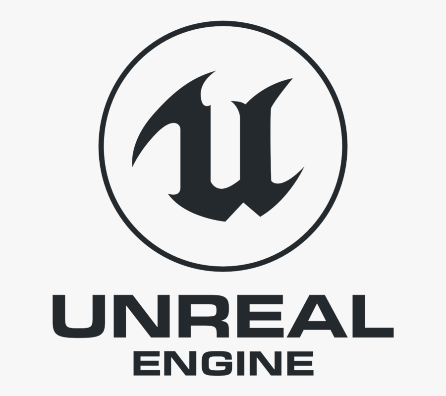 Engine Text Unreal Tournament Area Free Clipart Hd - Unreal Engine 4 Logo Transparent, Transparent Clipart