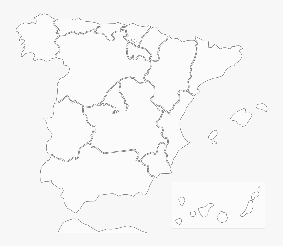 Free Vector Spain States Clip Art - Risk Spain Civil War, Transparent Clipart