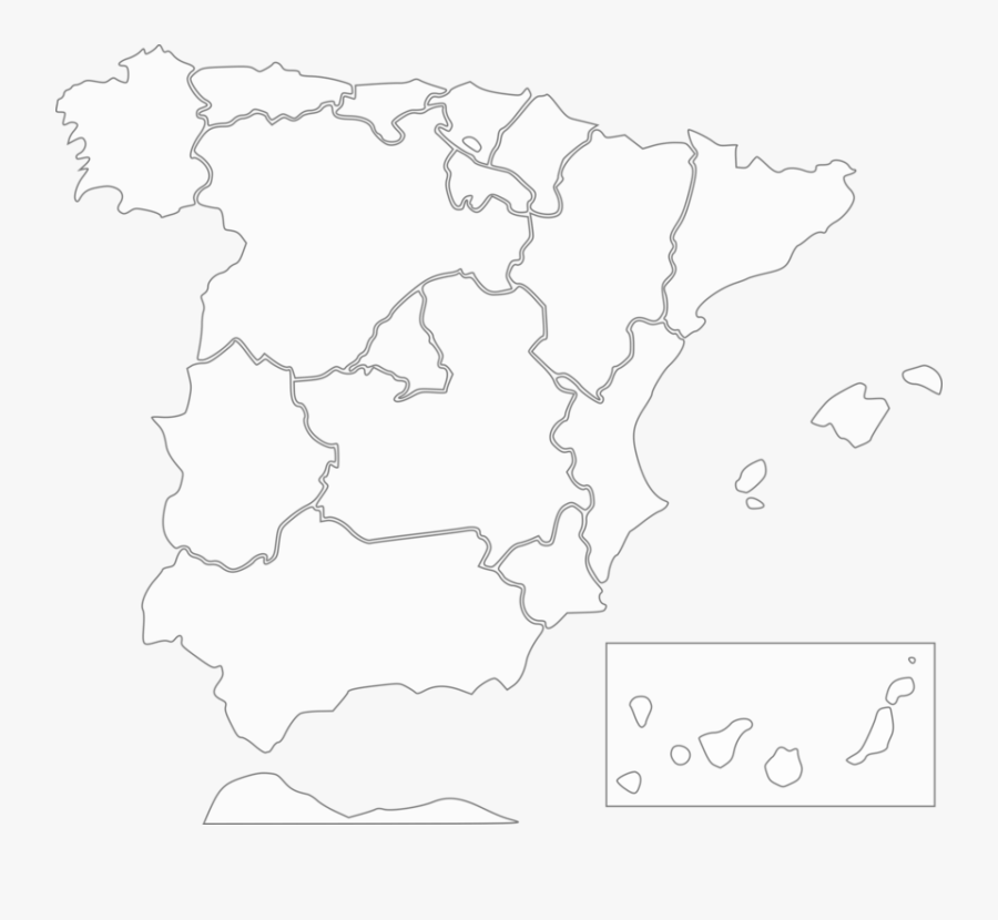 Line Art,angle,map - Arbeitslosigkeit Spanien , Free Transparent ...