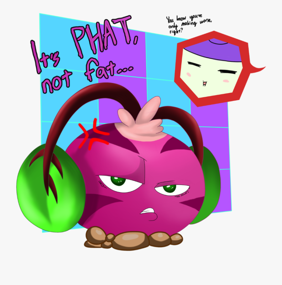 Transparent Beet Clipart - Pvz Phat Beet Plush, Transparent Clipart